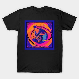 Retro Abstract Art T-Shirt T-Shirt